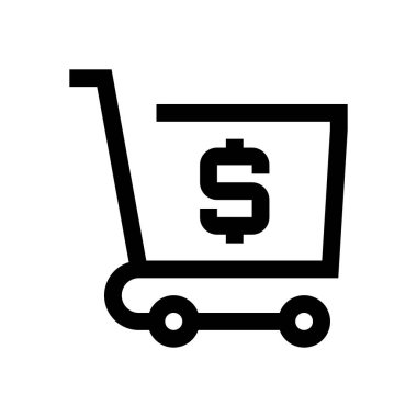 Doları mini çizgi simgesini grafik