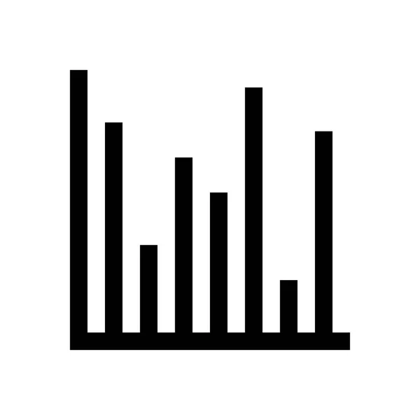 Gráfico, gráfica mini línea — Archivo Imágenes Vectoriales