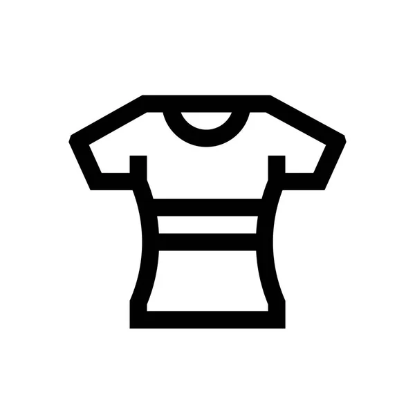 Póló mini line ikon — Stock Vector
