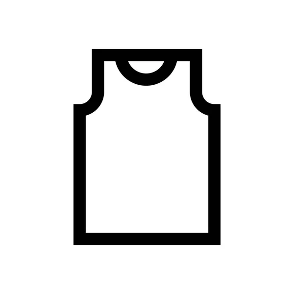 Camiseta mini línea icono — Vector de stock