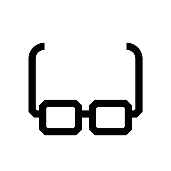 Mini line ikona s brýlemi — Stockový vektor