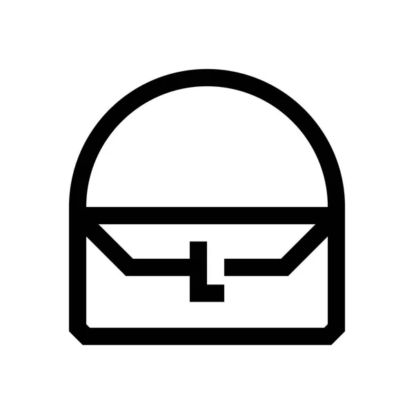 Handtasche mini line, Symbol — Stockvektor