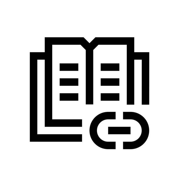 Book mini line icon — Stock Vector