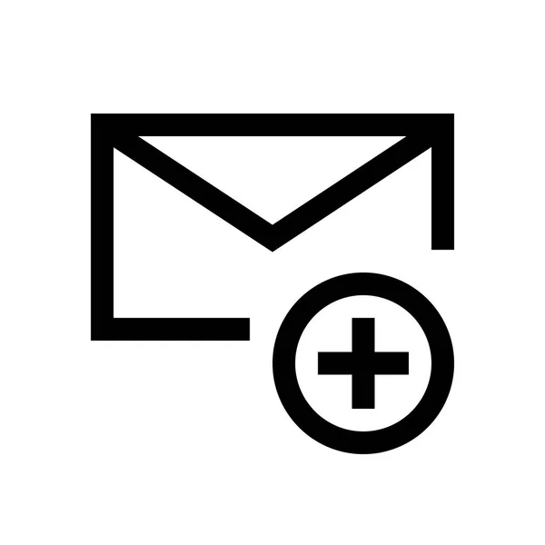 Mail, email mini ligne — Image vectorielle