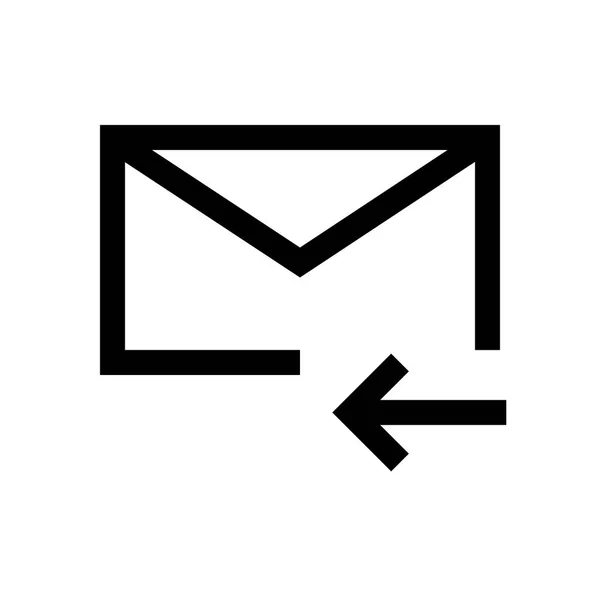 Mail, email mini ligne — Image vectorielle