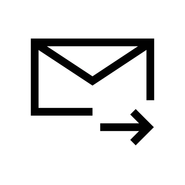 Post, E-Mail Mini Line — Stockvektor