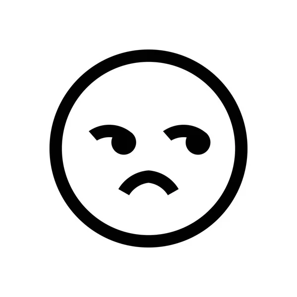 Emoção ícone de mini linha — Vetor de Stock