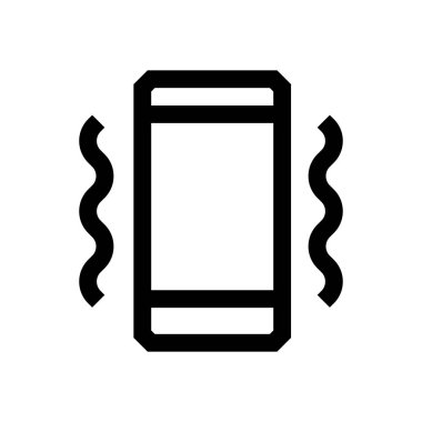 Cep telefonu mini çizgi, simgesi