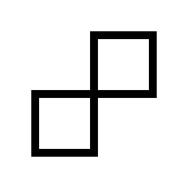 Sosyal medya mini satırı simgesi