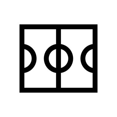 Mahkeme mini çizgi, simgesi