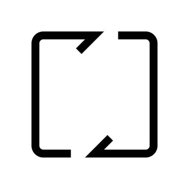 Oklar mini satırı simgesi