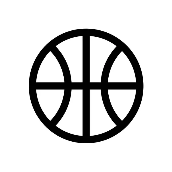 Sportball mini line, Symbol — Stockvektor