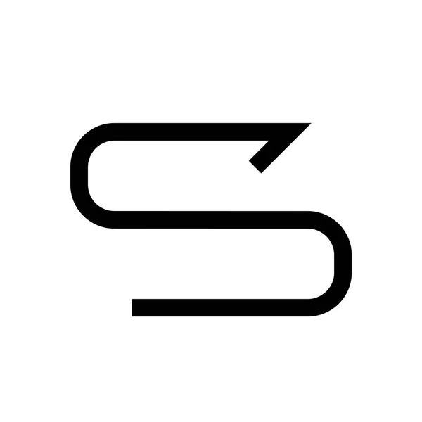 Flecha mini línea icono — Archivo Imágenes Vectoriales