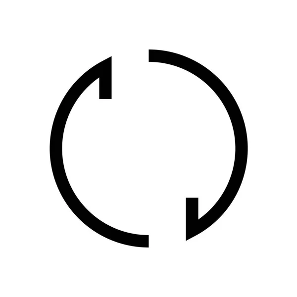 Pfeile Mini-Linie Symbol — Stockvektor