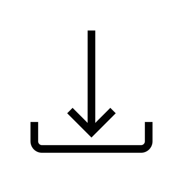 Mini linje pilikonen — Stock vektor