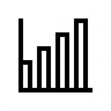 Grafik, grafik mini çizgi, simgesi