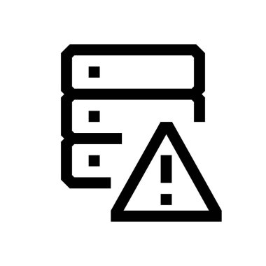 Veritabanı mini çizgi, simgesi