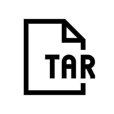 Dosya biçimi mini çizgi, simgesi