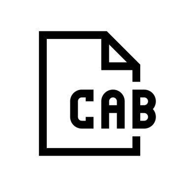 Dosya biçimi mini çizgi, simgesi