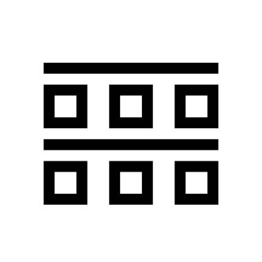 Düzen mini çizgi, simgesi