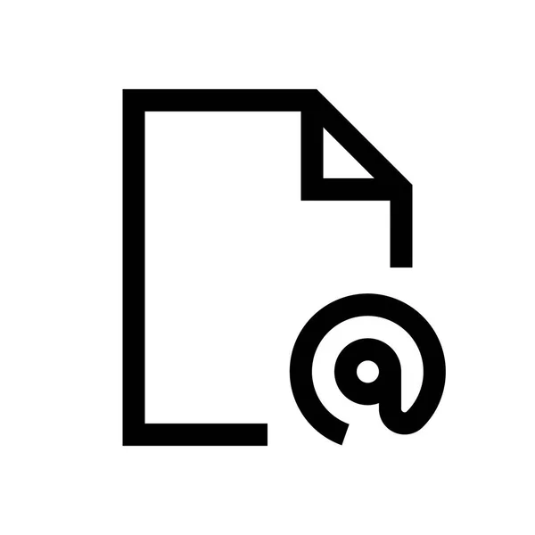 Formato de arquivo mini linha, ícone — Vetor de Stock