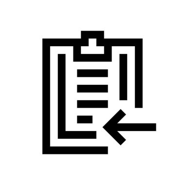 Ataş mini çizgi, simgesi