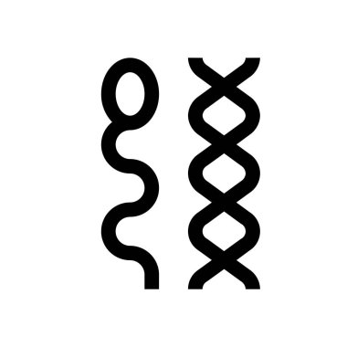 Genler mini çizgi, simgesi