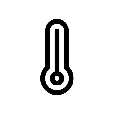 Sıcaklık mini çizgi, simgesi