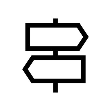 Yol işareti mini çizgi, simgesi