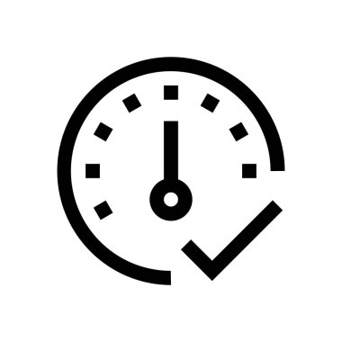 Hız sınırı mini çizgi, simgesi