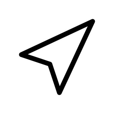 Konumu mini çizgi, simgesi