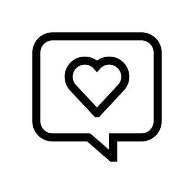 Konuşma balonu mini çizgi, simgesi