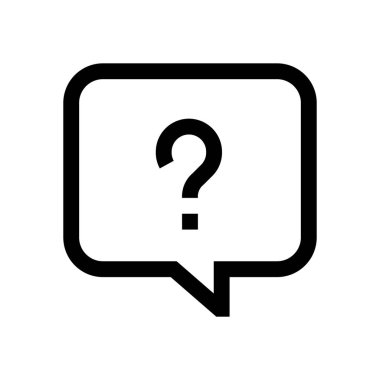 Konuşma balonu mini çizgi, simgesi