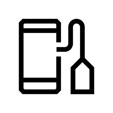 Cep telefonu mini çizgi, simgesi