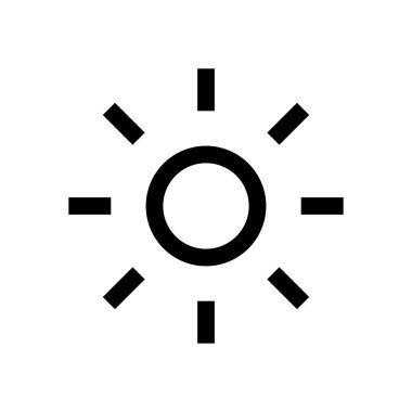 Ekran hafif mini satırı simgesi