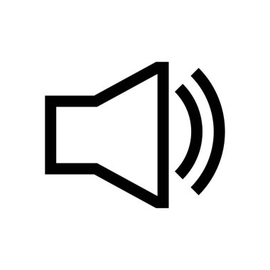 Ses mini çizgi, simgesi