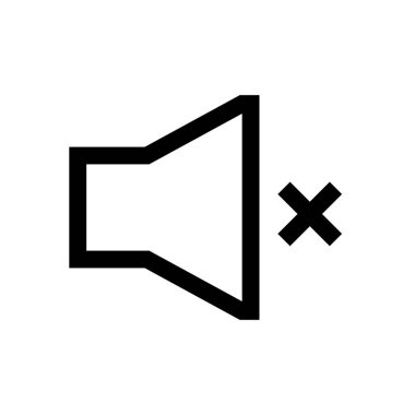 Ses mini çizgi, simgesi