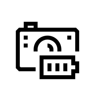 Pil mini çizgi, simgesi