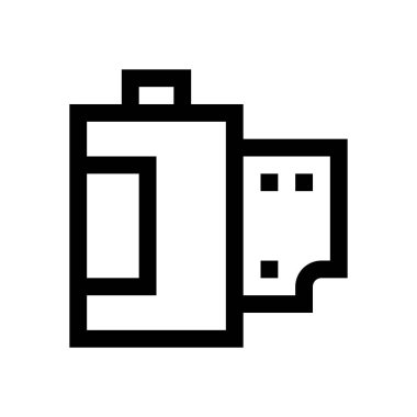 Mini çizgi film şeridi, simgesi