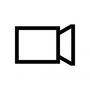 Kamera mini çizgi, simgesi