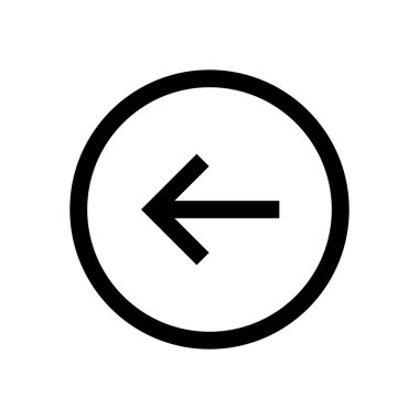 Ok mini çizgisi, simgesi