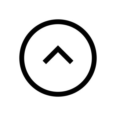 Ok mini çizgisi, simgesi