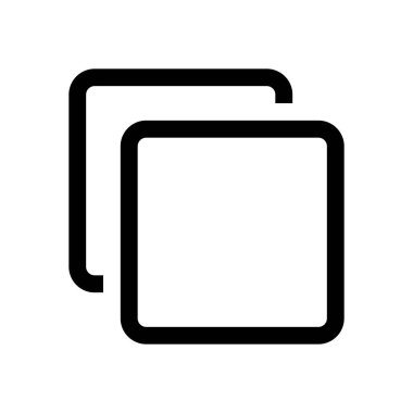 Dublicate, kutuları mini çizgi, simgesi