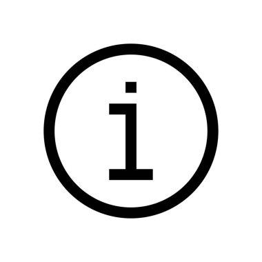 Bilgi mini satırını imzala, simgesi