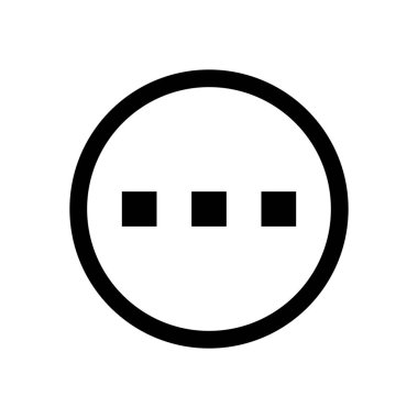 Düğme mini çizgi, simgesi