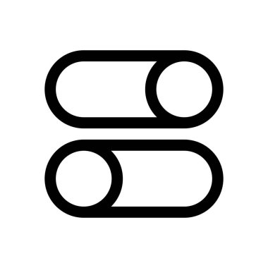 Düğme mini çizgi, simgesi