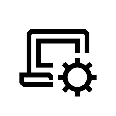 Bilgisayar mini çizgi, simgesi