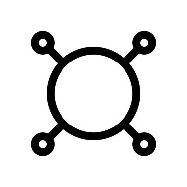 Mini çizgi, ağ simgesini