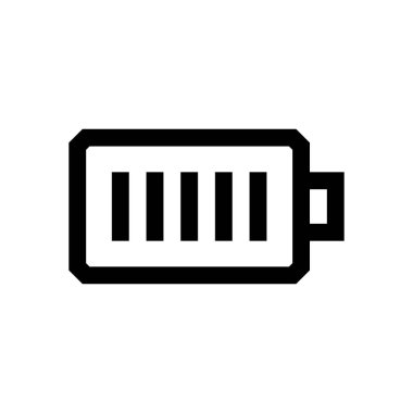 Pil mini çizgi, simgesi