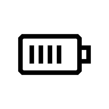 Pil mini çizgi, simgesi